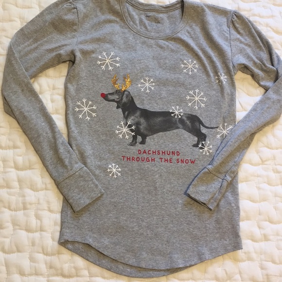 Gapkids Other - 🎄5 for $20🎄Daschund long sleeve Christmas shirt